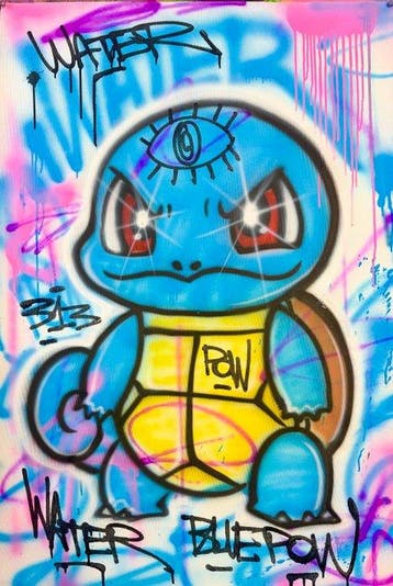Outside313 - Squirtle - Blue pow - Pokémon