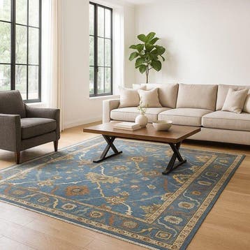 Gadea Azul - Vloerkleed - 300 cm - 250 cm