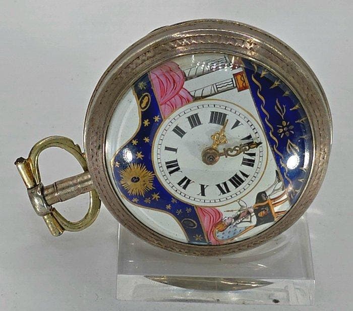 Alpenland - Spindeluhr mit Silbergehäuse - Doppeladler, Bijoux, Sacs & Beauté, Montres | Hommes