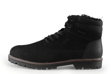 Rieker Veterboots in maat 42 Zwart, Verzenden, Zwart, Boots, Zo goed als nieuw