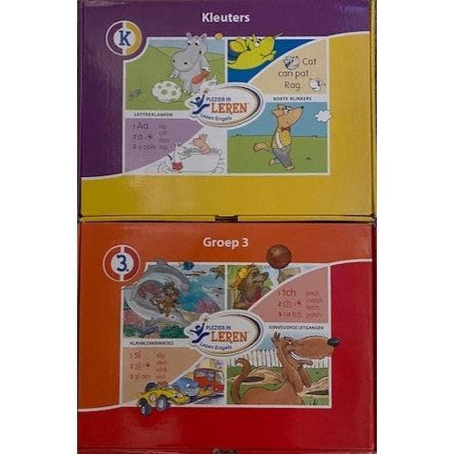 Plezier in Leren, Lezen Engels kleuter en groep 3, Boeken, Schoolboeken, Verzenden