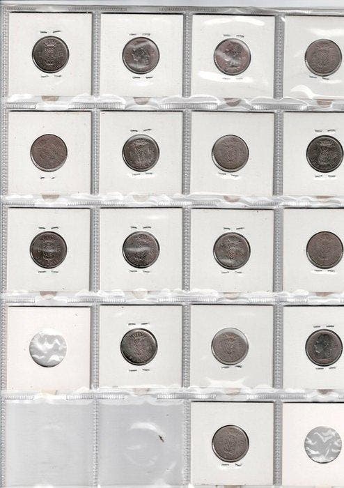 België. Boudewijn I. 1 Franc 1952 tot 1988 morin nr 596 tot, Timbres & Monnaies, Monnaies | Europe | Monnaies non-euro