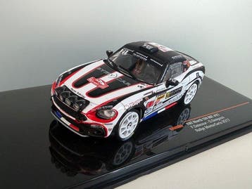 IXO 1:43 - Voiture de course miniature - Abarth 124 Rally