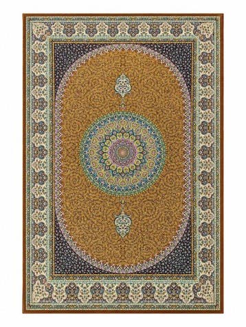 Premium Zijden Tabriz Tapijt - Handafgewerkt - Hoogste