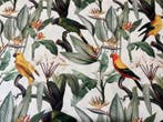 Geen reserveprijs!!! Eden Tropicale Illustrato - Meubelstof