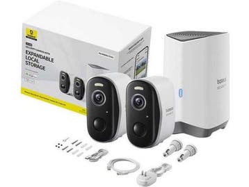 Veiling - Baseus N1 Plus bewakingscameraset, TV, Hi-fi & Vidéo, Caméscopes numériques