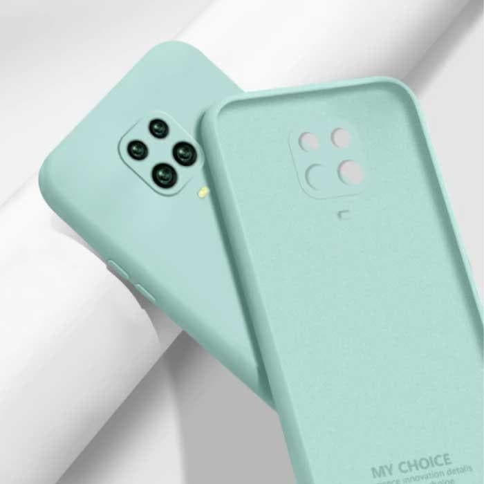 Xiaomi Redmi Note 8 Square Silicone Hoesje - Zachte Matte, Télécoms, Téléphonie mobile | Housses, Coques & Façades | Marques Autre