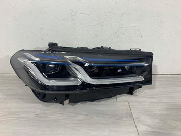 Rechter koplamp BMW 5 G30 LCI Lift LED Laser Europa, Verzenden, Gebruikt