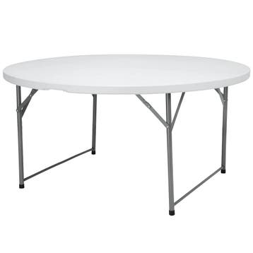 Inklapbare Buffettafel | CATERING | Kunststof/Metaal | Wit, Verzenden, Nieuw in verpakking