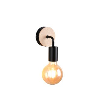 Trio MERIDA plafondspot | E27 Fitting | mat zwart | 15,5 x 9, Verzenden, Nieuw