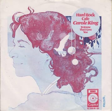 Carole King - Hard Rock Cafe, Verzenden