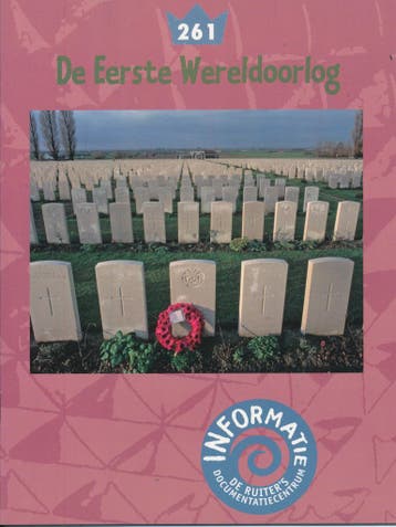 De Ruiters informatie 261 De Eerste Wereldoorlog, Boeken, Verzenden, Nieuw