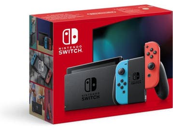 Veiling - Nintendo Switch Console - Blauw/Rood, Nieuw