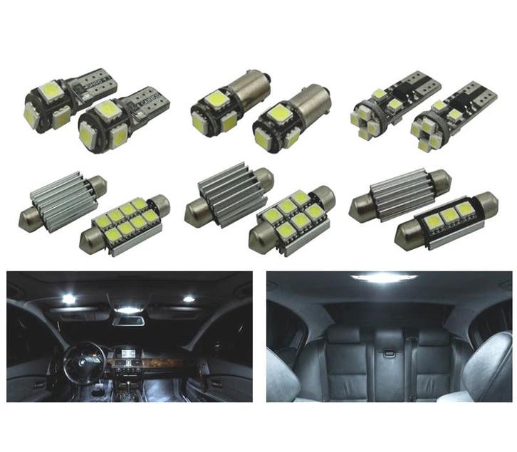 KIT 20 AMPOULES LED INTÉRIEUR POUR BMW E60 E61 M5 525XI 525I, Autos : Pièces & Accessoires, Éclairage, Envoi