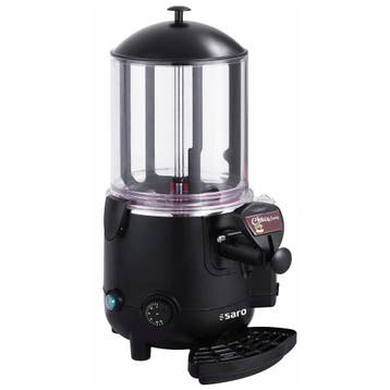 Chocolademelkdispenser | MILA | Zwart | 10L | 30°C/90°C |, Verzenden