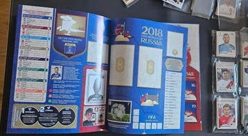Panini World Cup Stickers, WC Russia 2018 Kylian Mbappé, Collections