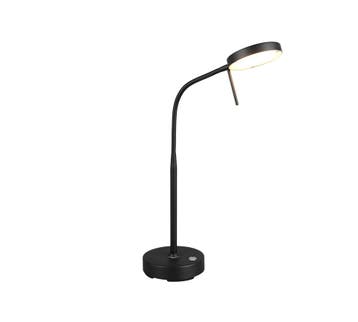 Trio MORENO tafellamp | LED | mat zwart | 14 x 45 cm | IP20, Verzenden, Nieuw