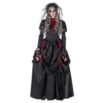 Halloween Jurk Dames Black Widow, Verzenden, Nieuw