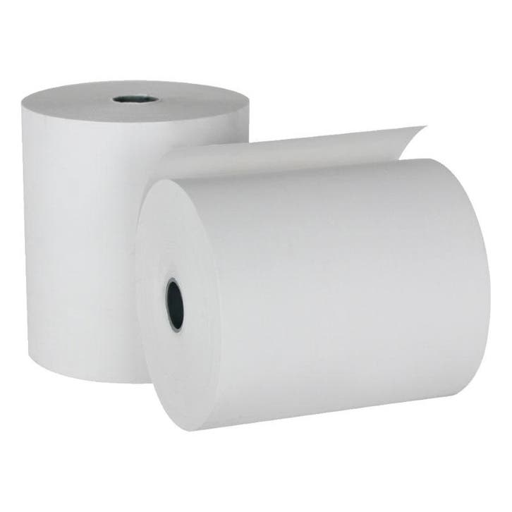 Thermische pinrollen 57x40x12mm - 50 rl/ds, Zakelijke goederen, Kantoor en Winkelinrichting | Kassa's en Betaalsystemen, Verzenden