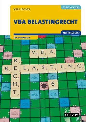 2024/2025 / VBA Belastingrecht met resultaat / Opgavenboek, Verzenden, C.J.M. Jacobs
