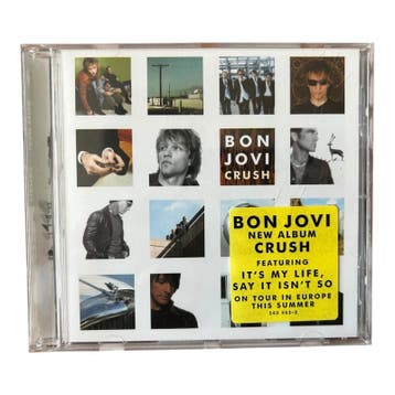 Bon Jovi - Crush (Gele Sticker) (CD) (TWEEDEHANDS), Verzenden