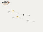 BMW E39 Bowdenkabel Deur Achter Links Rechts Set 1996-2003, Nieuw, Links, BMW