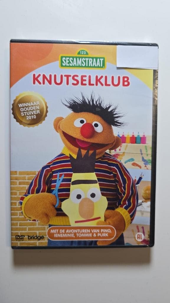 SESAMSTRAAT KNUTSELKLUB (IN SEAL) (DVD), Cd's en Dvd's, Dvd's | Overige Dvd's, Gebruikt