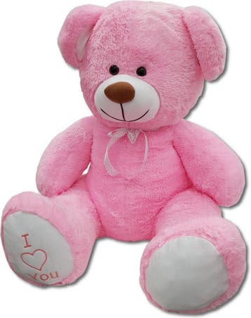 Reuze Teddybeer Roze | Anti-allergie | Beste Prijs, Ophalen of Verzenden, Nieuw, Beer