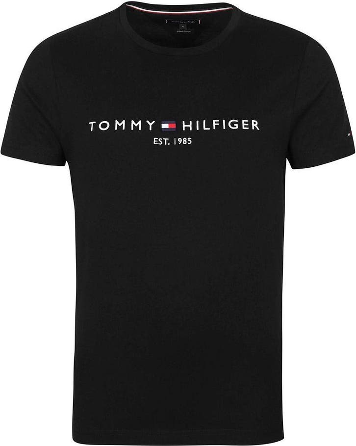 Tommy Hilfiger Logo T-shirt Zwart maat Maat 52/54 (L) Heren, Vêtements | Hommes, T-shirts, Envoi