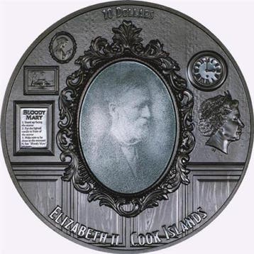 Cookeilanden. 10 Dollars 2023 Black Proof - The STANLEY - 2