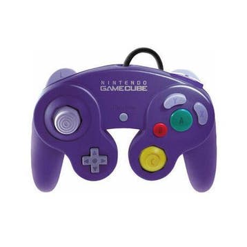 Gamecube Controller Paars Origineel (Gamecube Accessoires), Ophalen of Verzenden, Zo goed als nieuw