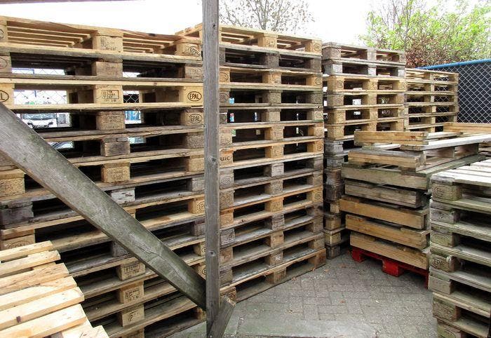 Europallet, Zakelijke goederen, Kantoor en Winkelinrichting | Magazijn, Stelling en Opslag