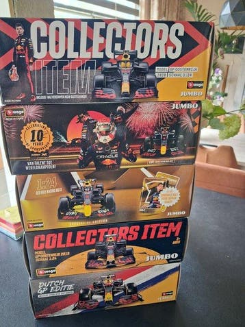 Bburago, Jumbo 1:24 - Model raceauto (5) - Red Bull Racing, Hobby en Vrije tijd, Nieuw
