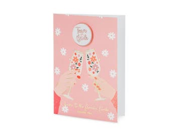 Wenskaart Team Bride 15cm, Verzenden, Nieuw