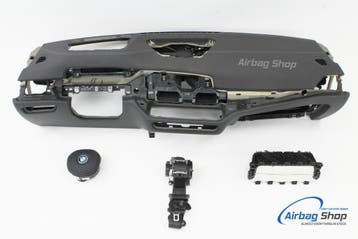 Airbag set Dashboard HUD wit stiksel BMW i4 G26 2022-..., Gebruikt, BMW