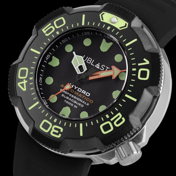 Ublast - Hydro - REF.UBHDR46BKGN - Automatic - Sub 100 ATM -, Bijoux, Sacs & Beauté, Montres | Hommes