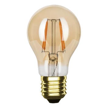 LED - filament - e27 - peer - dimbaar - amber - 4w - 2400k, Maison & Meubles, Lampes | Lampes en vrac, Verzenden