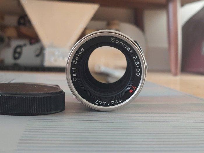 Carl Zeiss Sonnar 2.8/90 for Contax G | Cameralens, Audio, Tv en Foto, Fotocamera's Analoog