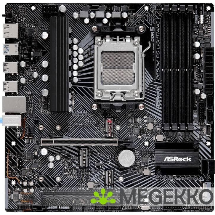 Asrock B650M PG Lightning, Informatique & Logiciels, Ordinateurs & Logiciels Autre, Envoi
