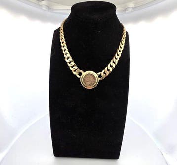 Halsketting Geel goud, Handtassen en Accessoires, Nieuw