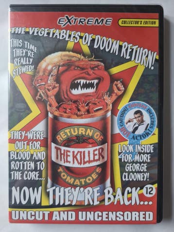 RETURN OF THE KILLER TOMATOES (IN SEAL) (DVD), Gebruikt