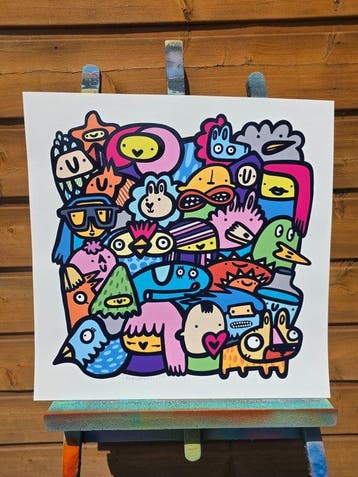 Kev Munday - My Bubble - Limited Edition Print - No Reserve