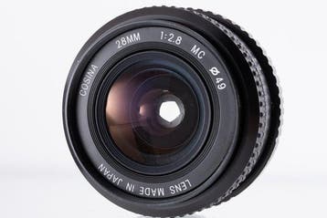 Cosina CT-20 + 2.8/28mm + Leather Case | Single lens reflex