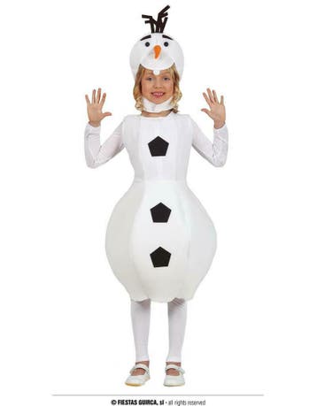 sneeuwman kostuum voor kids, Ophalen of Verzenden, Nieuw