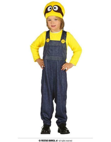 Minion kostuum voor kindjes, Ophalen of Verzenden