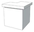 *TIP* U-Frame Thin C-PUT-011 Toonbank, Ophalen of Verzenden