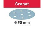 Festool Granat schuurpapier StickFix schijven 90mm STF D90 m, Verzenden, Nieuw