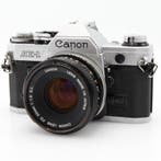 Canon AE-1 zilver + FD 50mm f/1.8 S.C. | Tweedehands, TV, Hi-fi & Vidéo, Verzenden