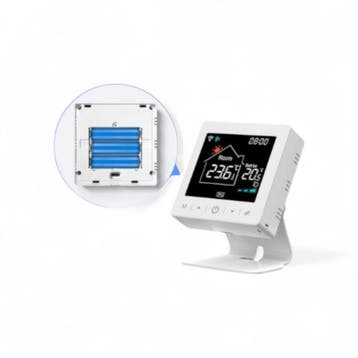 Smart WiFi Opbouw Thermostaat | Tiptoetsbediening | Draadloo, Verzenden, Nieuw