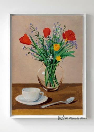 E. García - Café con flores XL (No reserve)